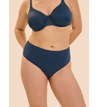 Culotte taille haute - Bleu pétrole - Simone Pérèle - Bleu pétrole