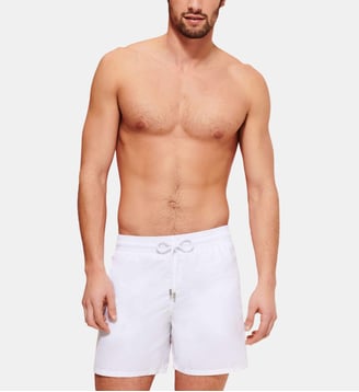 Maillot de bain uni - Vilebrequin - Blanc