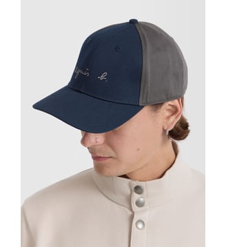 casquette Jean en coton bleu - Agnès b. - Bleu lorient