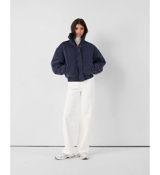 Bomber en jersey Dory - Jott - Marine