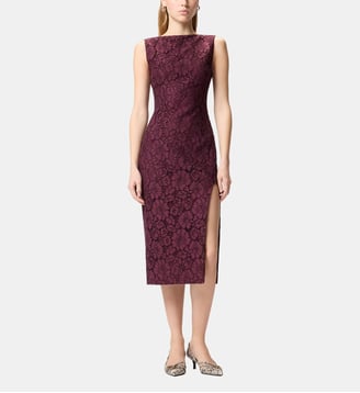 Robe en dentelle florale à encolure dos - Pinko - Bordeaux dégustation de vin