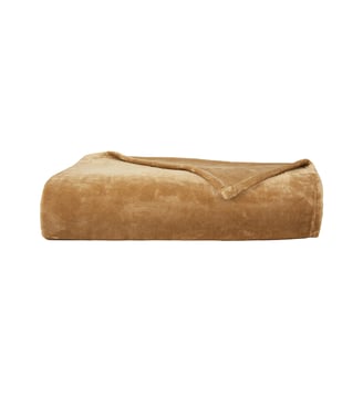 Couvre lit en polaire - Desforges - Biscotte