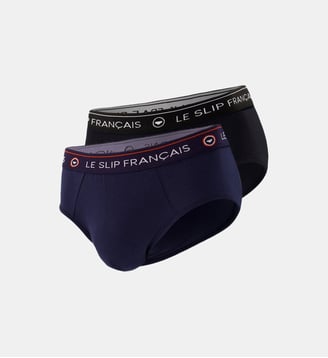 Lot de 2 slips en coton Le Slip Francais