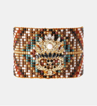 Bracelet manchette avec fermoir aimanté TOMER - Hipanema - Doré