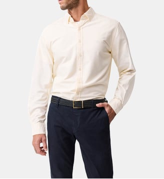 Chemise manches longues Cambridge - Rodd & Gunn - Jaune