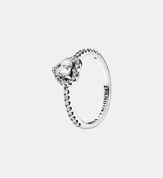 Bague Cœur Surélevé - Pandora - Argenté