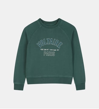 Sweat à manches longues - Zadig&Voltaire Kids - Vert
