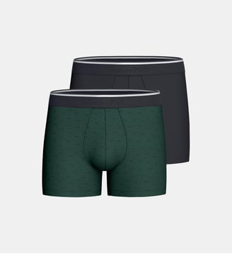 Lot de 2 boxers - Eden Park - Bleu marine