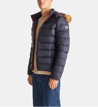 Doudoune courte à capuche Prestige - Jott - Marine