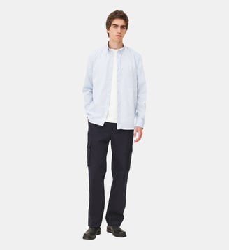 Pantalon ample militaire Cargo Grege - Noyoco - Navy