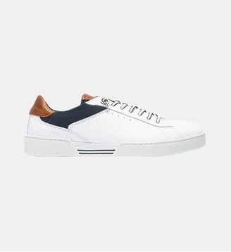 Tennis basses Wester cuir - Redskins - Blanc
