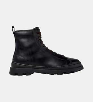 Bottines Brutus+ cuir - Camper - Noir