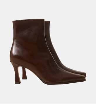 Bottines à talons en cuir vernis Numéro 713 Rivecour