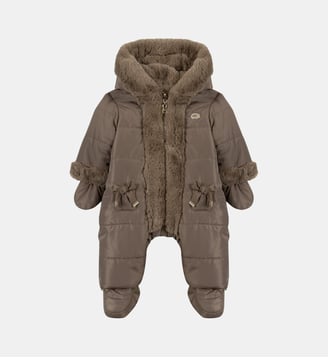Pilote -  moyen imitation fourrure reversible - Tartine Et Chocolat - Beige