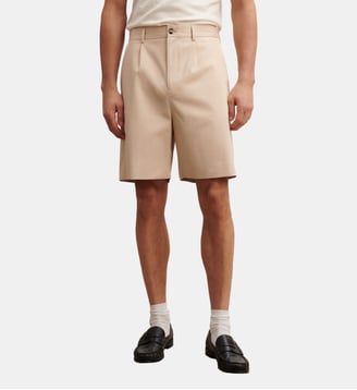 Bermuda en twill - Bompard - Pampas