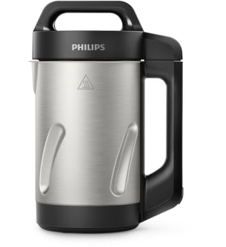 Blender chauffant HR2203/80 Blender pour soupe métal 1,2L, 1000W Philips
