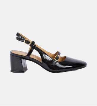 Escarpins slingback - Jules & Jenn - Noir