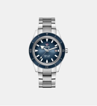 Montre automatique Captain cook Bleu R32105203 - Rado - Argenté
