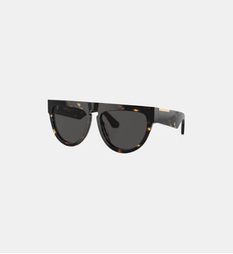 Lunettes de soleil Irrégulier BE4416U - Burberry - Havana foncé
