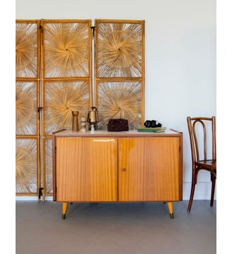 Buffet en bois clair Gustave N°562- Produit chiné - Debongout - Bois clair