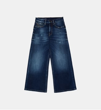 Jean loose fit bleu moyen - D-Argjx - Diesel Kids - Denim bleu