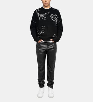 Pull Bobo 100% Laine Mérinos - Zadig&Voltaire - Noir