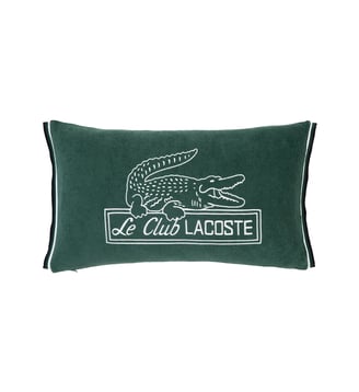 Housse de coussin en eponge Lacoste Home