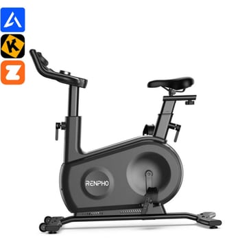 Vélo d'appartement AI Smart Bike Q002N-A2 - Renpho - Noir