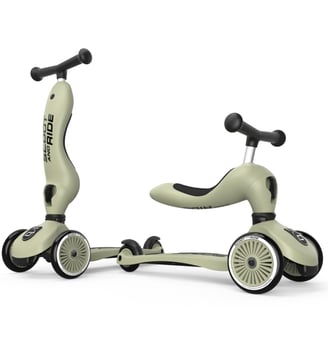 Porteur évolutif en trottinette Highwaykick 1 - Scoot and ride - Vert