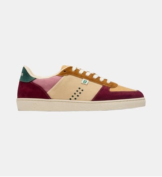 Baskets basses Marie daim - Odaje - Multicolore