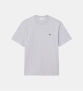 T-shirt coton - Lacoste - Gris chine