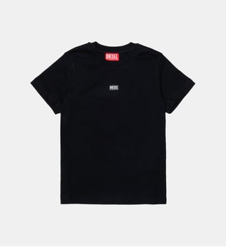T-shirt à logo - Diesel Kids - Noir