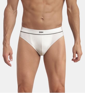 Slip coton modal Gentleman - Dim - Blanc cassé