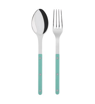 Couverts de service, Bistrot Uni - Sabre - Vert pastel