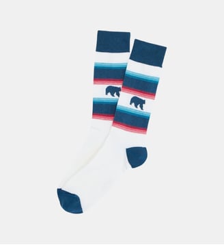 Chaussettes en coton - Bear Pétrole - Arthur - Bleu pétrole