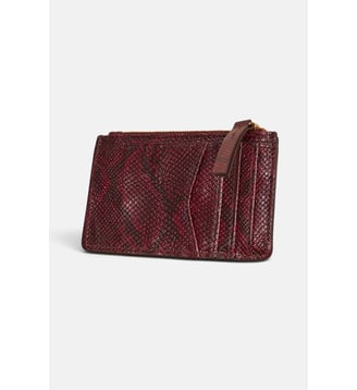 Porte-Cartes En Cuir Effet Python Valentin - Maison 123 - Bordeaux