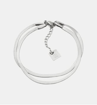 Bracelet Ghery  en Acier - Zag Bijoux - Argenté