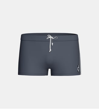 Boxer de bain Ray  - Impetus - Gris et blanc