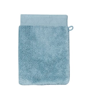 Gant de toilette Caresse - Le Jacquard Francais - Bleu glacier