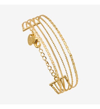 Bracelet doré - byzance - Caroline Najman - Doré