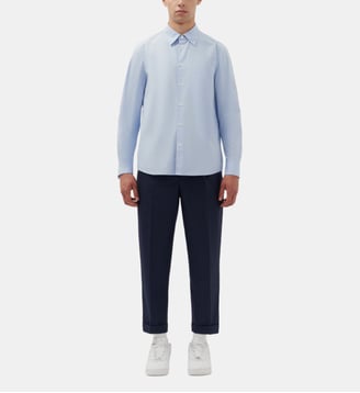Chemise 1/1 Regular Col Kent - Studio Seidensticker - Bleu clair