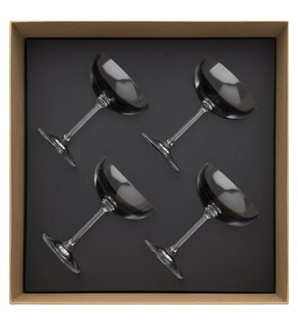 Coffret 4 Coupes à Champagne 23 Cl - Anytime - Degrenne - Transparent