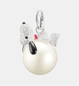 Pendentif Snoopy sur boule de neige PEANUTS - Thomas Sabo - Argent