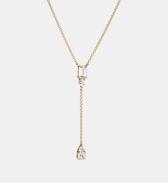 Chaîne Y zirconiums blancs Bold Elegance - Thomas Sabo - Jaune doré et blanc