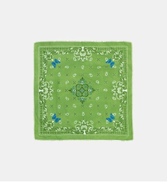 Foulard imprimé ethnique ALEXIO - La Petite Etoile - Vert