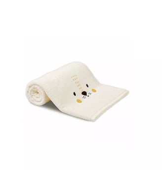 Serviette eponge pur coton - Garnier Thiebaut - Angora