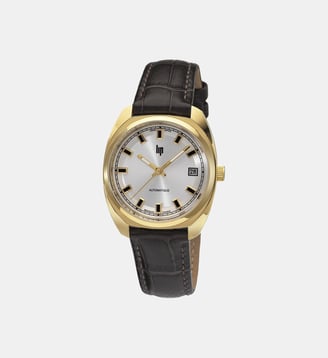 Montre automatique Général de Gaulle Argenté 671881 - Lip - Doré