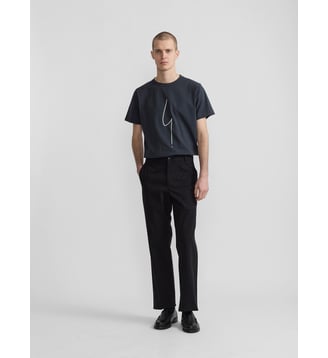 pantalon droit - Agnès b. - Noir