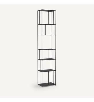 Bibliothèque métal acier H240 cm - AM.PM - Noir