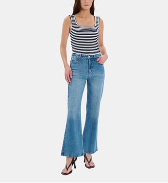 Jeans Flare 78 Bleu Ciel - Zapa - Bleu ciel